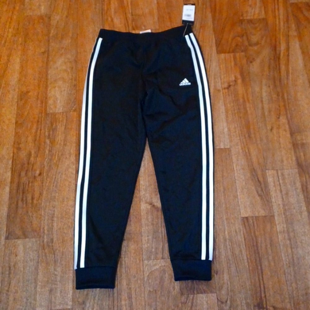 New! With tags Adidas pants size medium (10/12) girls